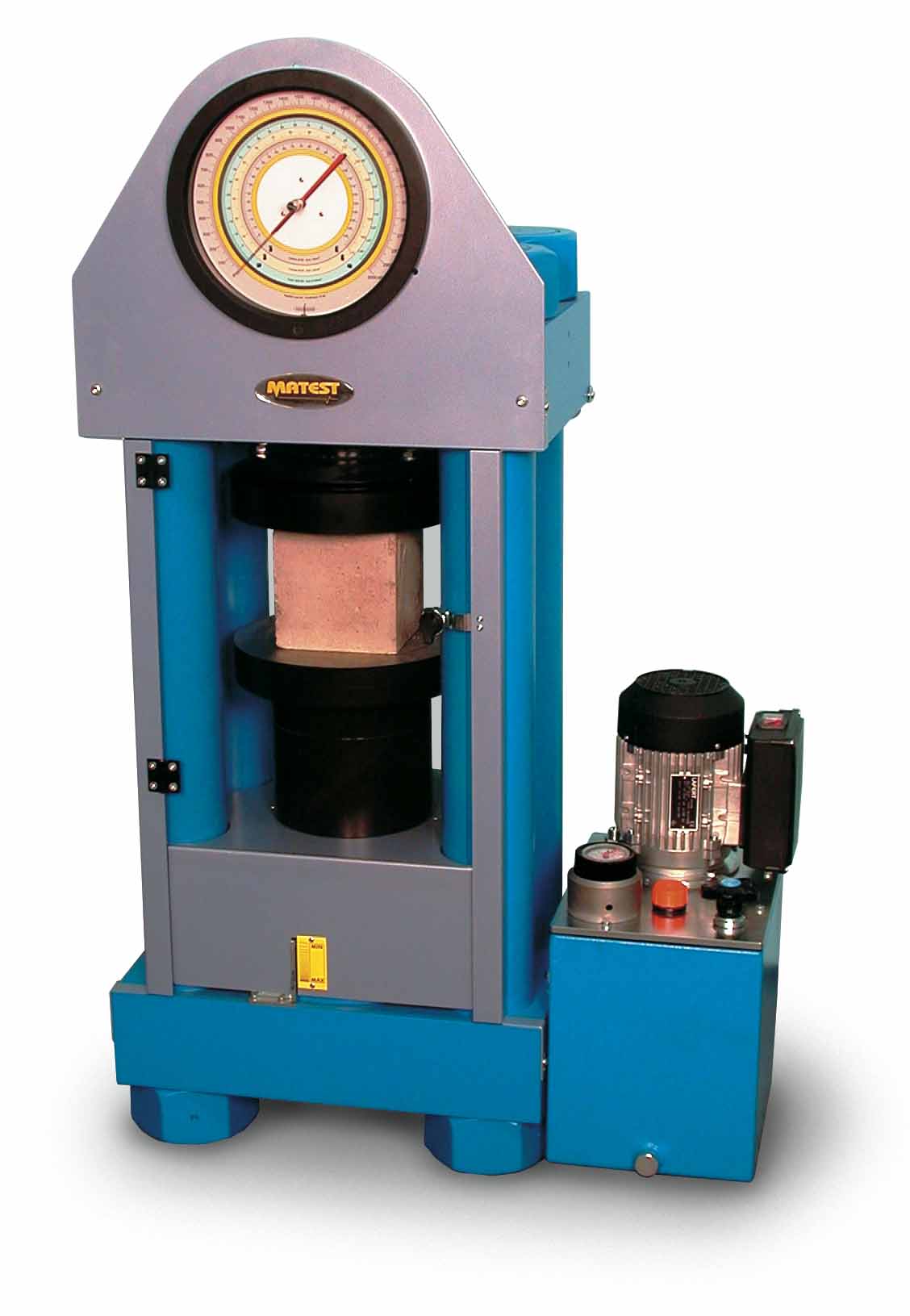 CONCRETE COMPRESSION MACHINE, 3000 kN, MOTORIZED, 1 GAUGE